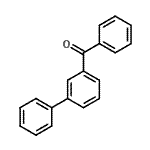 CAS#: 3378-09-4， 3-Biphenylyl(Phenyl)Methanone