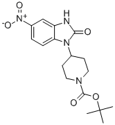 CAS#: 337910-14-2， 1-(1-Boc-Piperidin-4-Yl)-5-Nitro-1,3-Dihydro-1H-Benzoimidazol-2-One