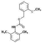 CAS#: 338968-04-0， 2-(Methylsulfanyl)Benzyl (2,6-Dimethylphenyl)Carbamate