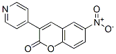 CAS#: 3390-70-3， 6-Nitro-3-Pyridin-4-Ylchromen-2-One