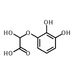 CAS#: 33952-34-0， (2,3-Dihydroxyphenoxy)(Hydroxy)Acetic Acid
