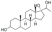 CAS#: 33995-20-9， (8R,9S,10S,13S,14S,17R)-17-(1-Hydroxyethyl)-10,13-Dimethyl-1,2,3,4,5,6,7,8,9,11,12,14,15,16-Tetradecahydrocyclopenta[a]Phenanthrene-3,17-Diol
