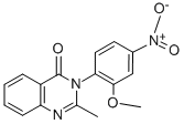 CAS#: 340-52-3, 3-(2-Methoxy-4-Nitrophenyl)-2-Methylquinazolin-4-One