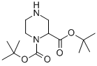 structure of CAS# 340256-13-5, Tetrahydro-1,2-Pyridazinedicarboxylic Acid 1,2-Bis(1,1-Dimethylethyl) Ester;1,2-Pyridazinedicarboxylic Acid, Tetrahydro-, 1,2-Bis(1,1-Dimethylethyl) Ester;DI-TERT-BUTYL PIPERAZINE-1,2-DICARBOXYLATE