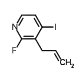 CAS#: 340268-75-9， 3-Allyl-2-Fluoro-4-Iodopyridine