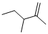 structure of CAS# 3404-72-6, 2,3-Dimethyl-1-Pentene;41220_Fluka;1-Pentene, 2,3-Dimethyl-