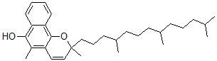 CAS#: 34044-00-3， 2,5-Dimethyl-2-(4,8,12-Trimethyltridecyl)Benzo[h]Chromen-6-Ol