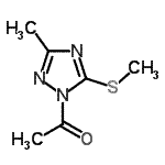 CAS#: 340981-30-8， 1-[3-Methyl-5-(Methylsulfanyl)-1H-1,2,4-Triazol-1-Yl]Ethanone