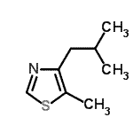 CAS#: 341008-63-7， 4-Isobutyl-5-Methyl-1,3-Thiazole