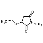 CAS#: 341008-87-5， 3-Ethoxy-1-Methyl-2,5-Pyrrolidinedione