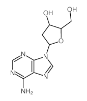 CAS#: 3413-66-9， 5-(6-Aminopurin-9-Yl)-2-(Hydroxymethyl)Oxolan-3-Ol
