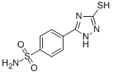 CAS#: 3414-97-9， 4-(5-Sulfanylidene-1,2-Dihydro-1,2,4-Triazol-3-Yl)Benzenesulfonamide