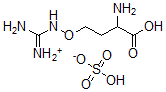 CAS#: 34221-38-0， (3-Amino-4-Hydroxy-4-Oxobutoxy)-(Diaminomethylidene)Azanium Hydrogen Sulfate