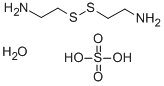 structure of CAS# 342385-53-9, Cystamine Sulfate Hydrate;Cystamine Sulfate Salt Hydrate