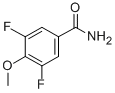 structure of CAS# 343-79-3, 3,5-Difluoro-4-Methoxybenzamide;3,5-Difluoro-4-Methoxybenzamide
