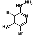 CAS#: 3430-30-6， 3,5-Dibromo-2-Hydrazino-4-Methylpyridine