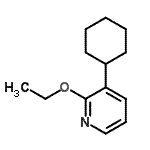 CAS#: 343318-13-8， 3-Cyclohexyl-2-Ethoxypyridine