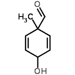 CAS 登录号：343346-59-8， 4-羟基-1-甲基-2,5-环己二烯-1-甲醛