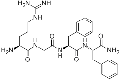 CAS#: 34367-74-3， (2S)-2-Amino-N-[2-[[(2S)-1-[[(2S)-1-Amino-1-Oxo-3-Phenylpropan-2-Yl]Amino]-1-Oxo-3-Phenylpropan-2-Yl]Amino]-2-Oxoethyl]-5-(Diaminomethylideneamino)Pentanamide
