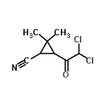 CAS#: 343868-18-8， 3-(Dichloroacetyl)-2,2-Dimethylcyclopropanecarbonitrile