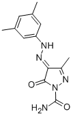 CAS#: 34388-24-4， (4Z)-4-[(3,5-Dimethylphenyl)Hydrazinylidene]-3-Methyl-5-Oxopyrazole-1-Carboxamide