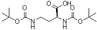 CAS#: 34404-27-8， (2S)-2,4-Bis({[(2-Methyl-2-Propanyl)Oxy]Carbonyl}Amino)Butanoic Acid
