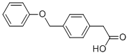 structure of CAS# 344349-71-9, (4-Phenoxymethyl-Phenyl)-Acetic Acid;(4-PHENOXYMETHYL-PHENYL)-ACETIC ACID