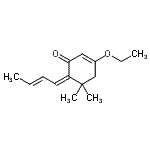 CAS#: 344424-56-2， (6Z)-6-[(2E)-2-Buten-1-Ylidene]-3-Ethoxy-5,5-Dimethyl-2-Cyclohexen-1-One