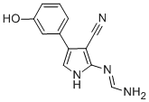 CAS#: 344427-72-1， N'-(3-Cyano-4-(3-Hydroxyphenyl)-1H-Pyrrol-2-Yl)Formamidine