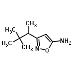 CAS#: 344752-36-9， 3-(3,3-Dimethyl-2-Butanyl)-1,2-Oxazol-5-Amine