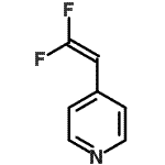 CAS#: 344902-30-3， 4-(2,2-Difluorovinyl)Pyridine