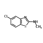 CAS#: 34551-17-2， 5-Chloro-N-Methyl-1,3-Benzothiazol-2-Amine