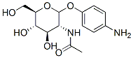 CAS 登录号：3459-29-8， N-[(3R,4R,5S,6R)-2-(4-氨基苯氧基)-4,5-二羟基-6-(羟基甲基)四氢吡喃-3-基]乙酰胺