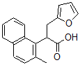CAS#: 3459-58-3， 3-Furan-2-Yl-2-(2-Methylnaphthalen-1-Yl)Propanoic Acid