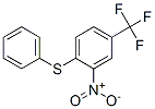 structure of CAS# 346-44-1, 2-Nitro-1-Phenylsulfanyl-4-(Trifluoromethyl)Benzene;2-Nitro-1-(Phenylthio)-4-(Trifluoromethyl)Benzene;Zinc00087840;Eu-0019251