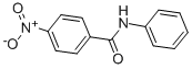 structure of CAS# 3460-11-5, 4-Nitro-N-Phenylbenzamide;4-Nitro-N-Phenyl-Benzamide;Nsc405515;Oprea1_273135