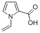 structure of CAS# 34600-55-0, 1-Vinyl-1 H-Pyrrole-2-Carboxylic Acid;1-Vinylpyrrole-2-Carboxylate;1-Vinyl-2-Pyrrolecarboxylate;Zinc00259238