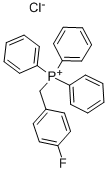 结构式 CAS# 3462-95-1, (4-氟苄基)三苯基鏻氯化物