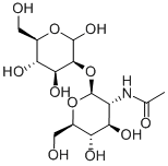 结构式 CAS# 34621-73-3, N-乙酰基葡萄糖胺基-1-2-吡喃甘露糖