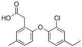CAS#: 34643-09-9， 2-[2-(2-Chloro-4-Ethylphenoxy)-5-Methylphenyl]Acetic Acid