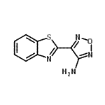 CAS#: 346646-10-4， 4-(1,3-Benzothiazol-2-Yl)-1,2,5-Oxadiazol-3-Amine