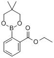 结构式 CAS# 346656-34-6, 2-(2-乙氧羰基苯基)-5,5-二甲基-1,3,2-二氧硼杂环己烷