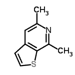 CAS#: 34668-39-8， 5,7-Dimethylthieno[2,3-c]Pyridine