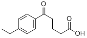 结构式 CAS# 34670-04-7, 5-(4-乙基苯基)-5-氧代戊酸