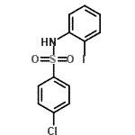 CAS#: 346718-87-4， 4-Chloro-N-(2-Iodophenyl)Benzenesulfonamide