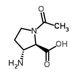 CAS#: 34748-54-4， (3R)-1-Acetyl-3-Amino-D-Proline