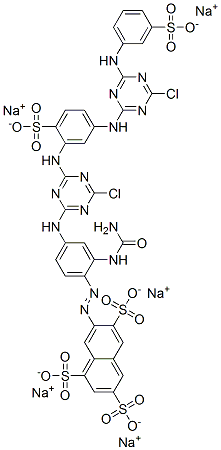 CAS#: 34759-29-0， 7-[2-[2-[(Aminocarbonyl)Amino]-4-[[4-Chloro-6-[[5-[[4-Chloro-6-[(3-Sulfophenyl)Amino]-1,3,5-Triazin-2-Yl]Amino]-2-Sulfophenyl]Amino]-1,3,5-Triazin-2-Yl]Amino]Phenyl]Diazenyl]-1,3,6-Naphthalenetrisulfonicacid Sodium Salt (1:5)