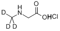 CAS#: 347840-04-4， N-Methyl-D3-Glycine Hydrochloride