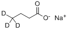 CAS#: 347840-05-5， Sodium Butyrate-4,4,4-D3