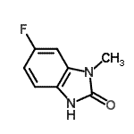 CAS#: 348133-45-9， 6-Fluoro-1-Methyl-1,3-Dihydro-2H-Benzimidazol-2-One